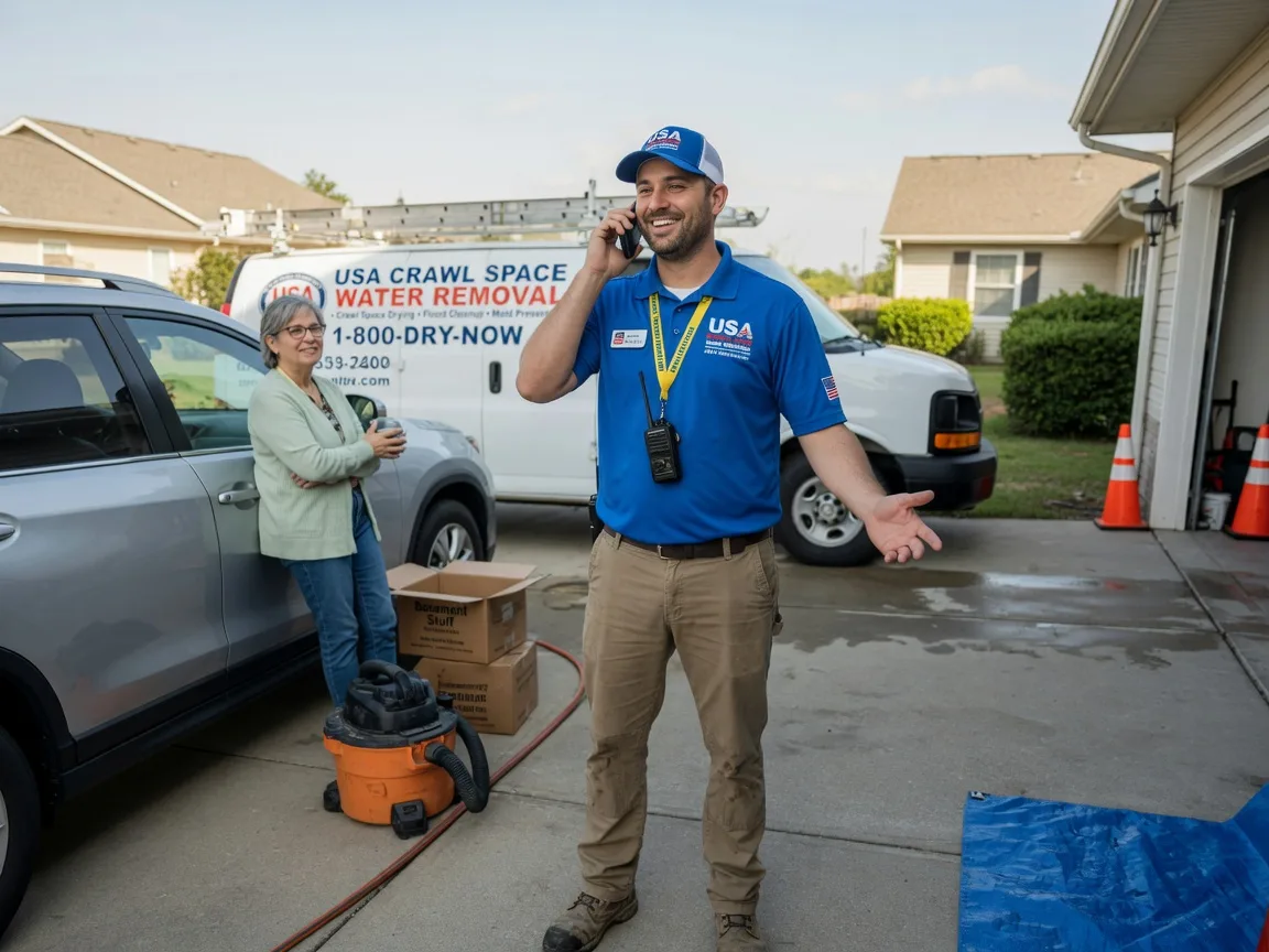 Crawl Space Water Removal Blue Springs, MS FAQs
